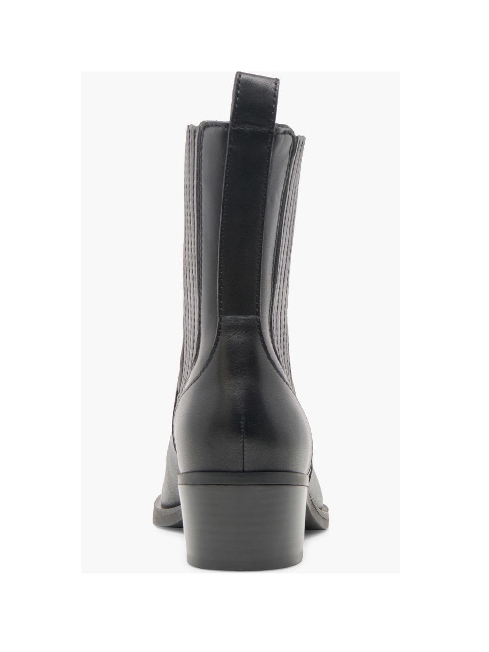Dolce Vita Faint H20 Waterproof Chelsea Boot Dark Black Leather H20 Women’s 8.5 - Picture 9 of 13